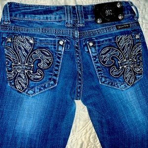 Miss me jeans, boot cut style, size 26